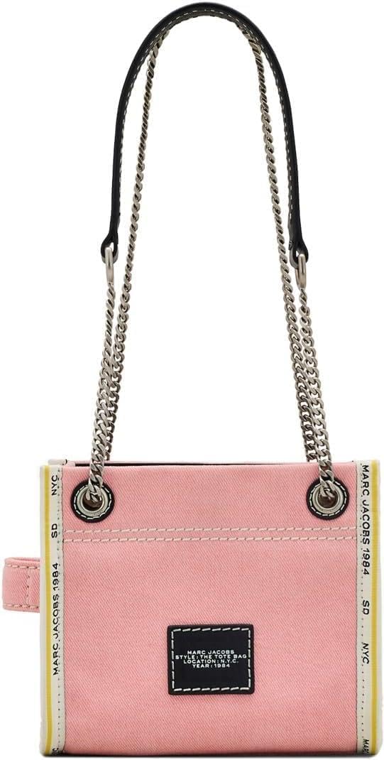 Marc Jacobs womens The Denim Chain Crossbody Tote Bag - Image 3