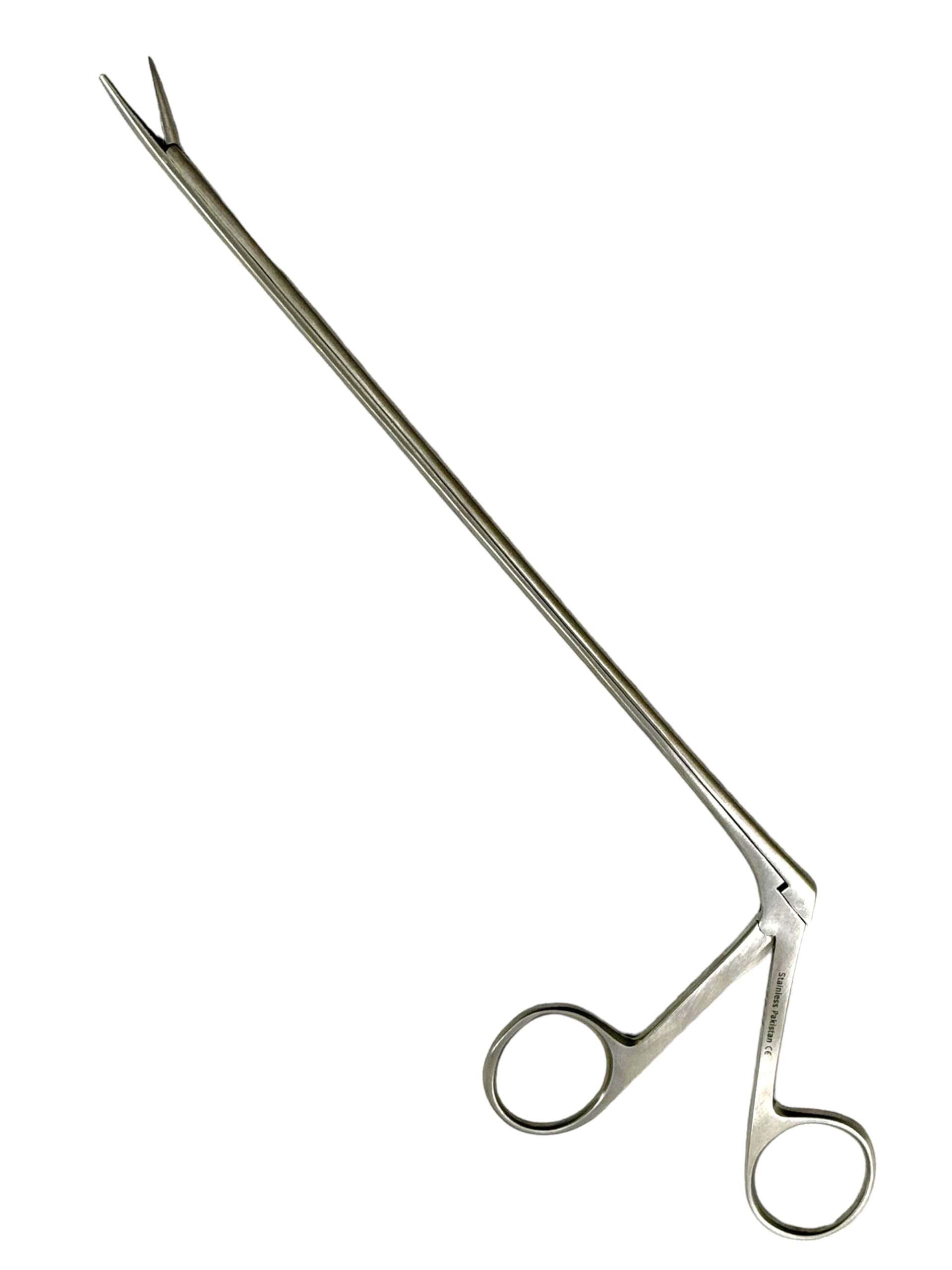 Long Reach Alligator Forceps with Graspping Serrated Tips ENT Instrument Alligator Forceps 3.5" 5.5" 6.5" 8" (8 in)