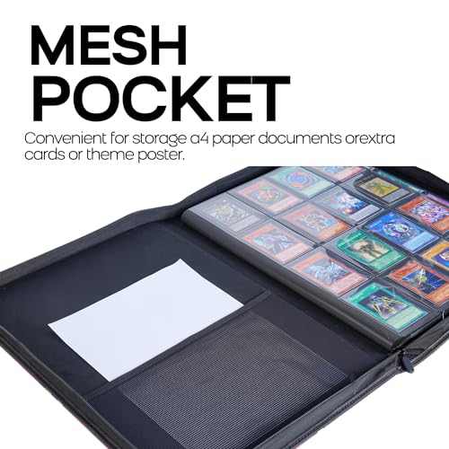 Drzerui 16 POCKET CARD BINDER Premium 1000+ Pocket Card Binder For Yugioh Cards thumb #3