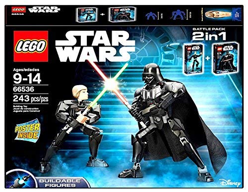 Amazon.co.jp: LEGO 66536 Buildable Darth Vader and Luke Skywalker