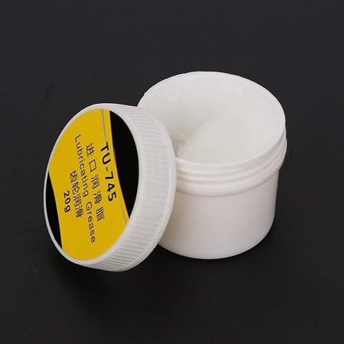 Miniatura 2 de Crema lubricante blanca de la lubricación del engranaje de la máquina de pulir de la grasa 0.71 oz TU-745