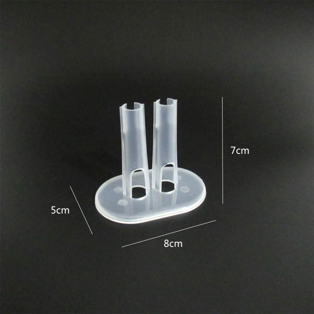 12 Pezzi Supporti Per Bambole Trasparenti - Piedini Integrati Per Display Da 18-30 Cm, Per Collezionisti E Bambini - Foto 5