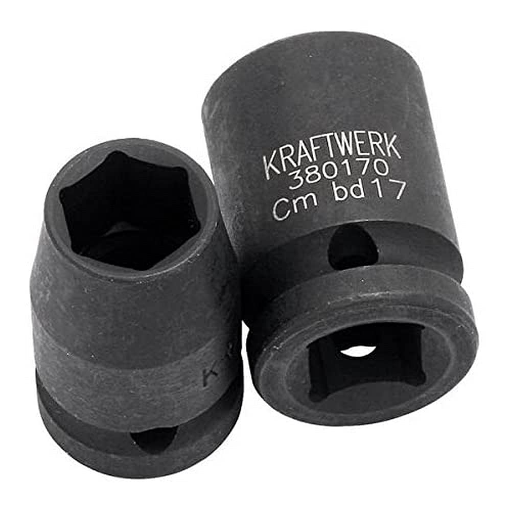 Kraftwerk Stecknuss 15 Mm – 1/2 Zoll Antrieb, Für Schlag-Schrauber, Schweizer Qualität