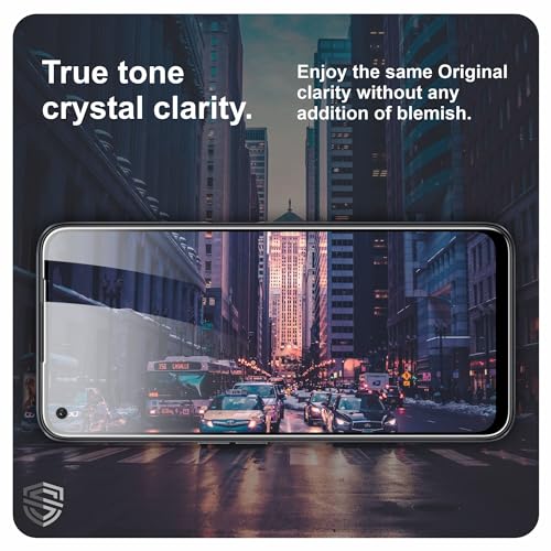 Image of Military-Grade Gorilla Tempered Glass For OnePlus CE 2 (6.43 Inch) With Installation Kit | Edge to Edge Coverage | Black