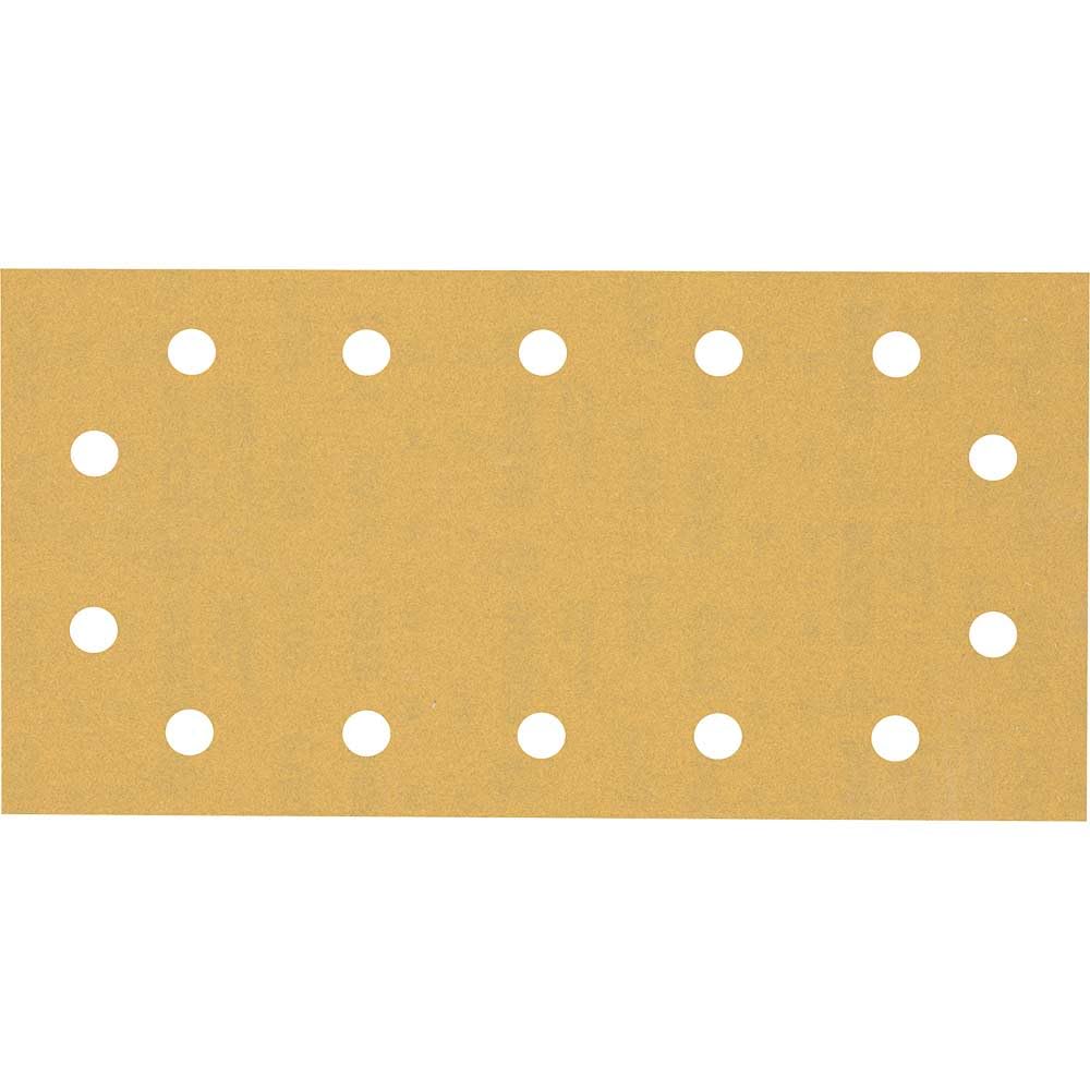 Bosch 10x EXPERT C470 Sandpaper (for Paint on wood, Hardwood, Ø 115x230 mm, Grit 180, Professional Accessory Orbital Sander)