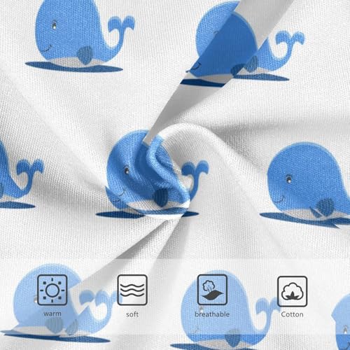 Girls' Underpants Kids Cotton Underwear Panties Briefs For Girl Age 2-8 Years Cute Whale Pattern3