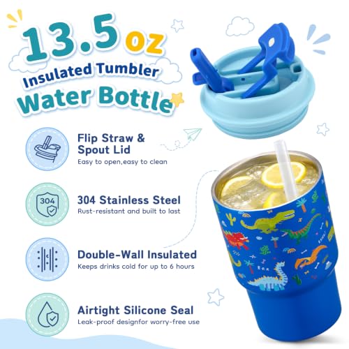 Kids Bento Lunch Box with Insulated Tumbler