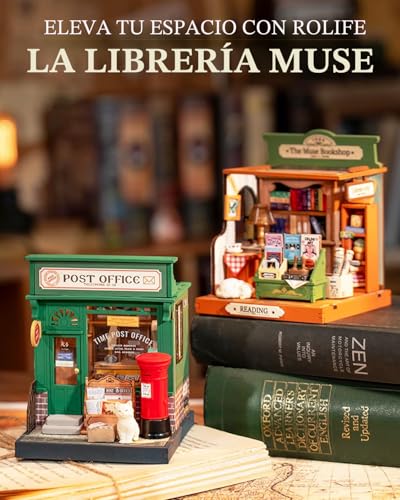 Miniatura 6 de Rolife Diy Miniature House Kit Casas Miniaturas Para Montar Maquetas Madera Para Construir Adultos Decoración Hogar Puzzle 3d Diorama Regalos Manualidades Adultos Infantil Madre