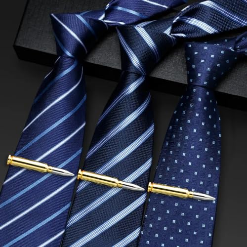 Personalised Bullet Tie Clips Unique Novelty Tie Bar 2 Inch,Military Police tie clip Fashion Gift for Men4