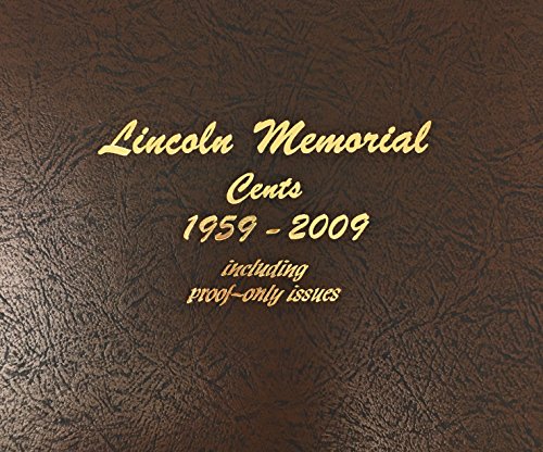 Dansco Us Lincoln Memorial Cent Coin Album 1958 - 2009 With Proof #8102 #TOP2