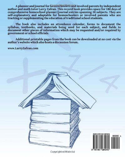 The Complete Homeschool Planner and Journal: A 180-Day Record Book for Homeschoolers and Involved Parents image 2