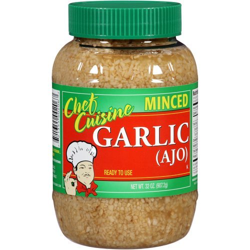 Chef Cuisine Minced Garlic 32 fl oz (1)