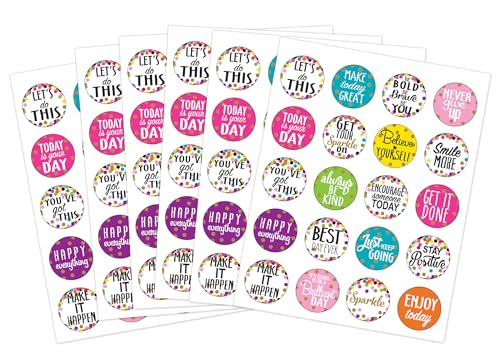 Image of Teacher Created Resources Confetti Words to Inspire Planner Stickers (TCR5909)