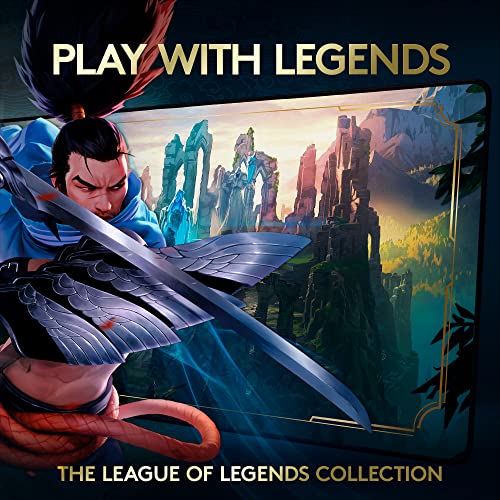 Image of Logitech G840 XL Cloth Gaming Mouse Pad - 0.12 in Thin, Stable Rubber Base, Performance-Tuned Surface, Official League of Legends Edition