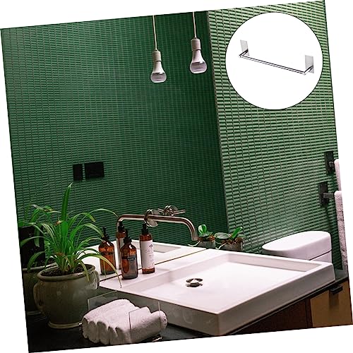 Porte-serviettes cuisine sans perçage support inox mural