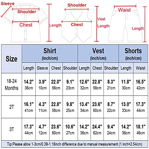 A&J Design Baptism Outfits For Boys Kids Christening Gentleman Suspender Tuxedo Suit With Driver Hat 3T White #TOP5