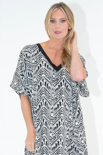 Image of Miss Lavish London Women's Kaftan- Kaftan Dress for Casual, Party, Evening, Vacation and Everyday Wear
