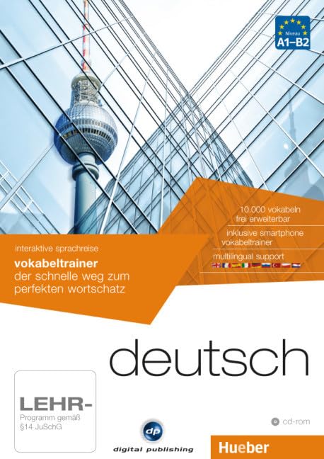 interaktive sprachreise vokabeltrainer deutsch: der schnelle weg zum perfekten wortschatz / 1 CD-ROM (Interaktive Sprachreise digital publishing)