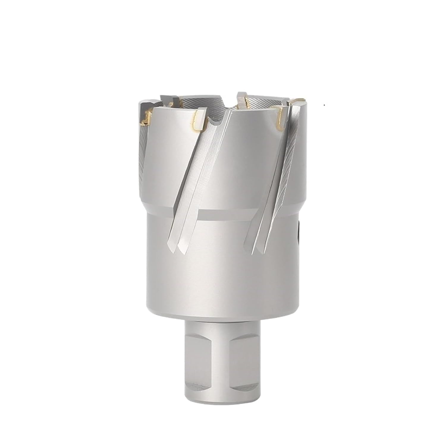 Fresa anular para evitar atascos al perforar metal hasta 35mm de espesor