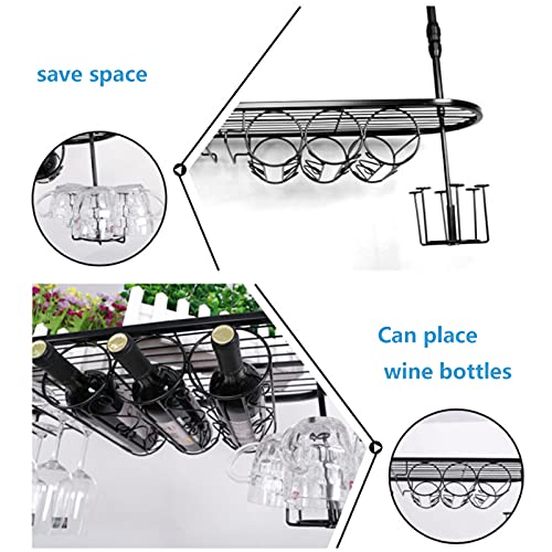 Solution de rangement élégante pour étagère à vin manquant de place au sol - 5