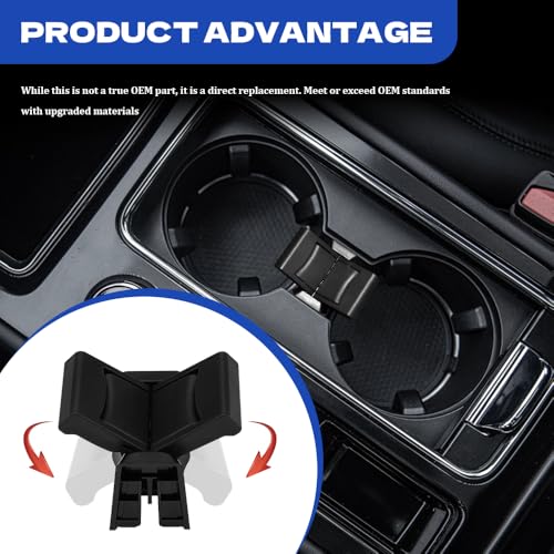 Divisor Portavasos Insert Repuesto para Toyota Highlander miniatura 7