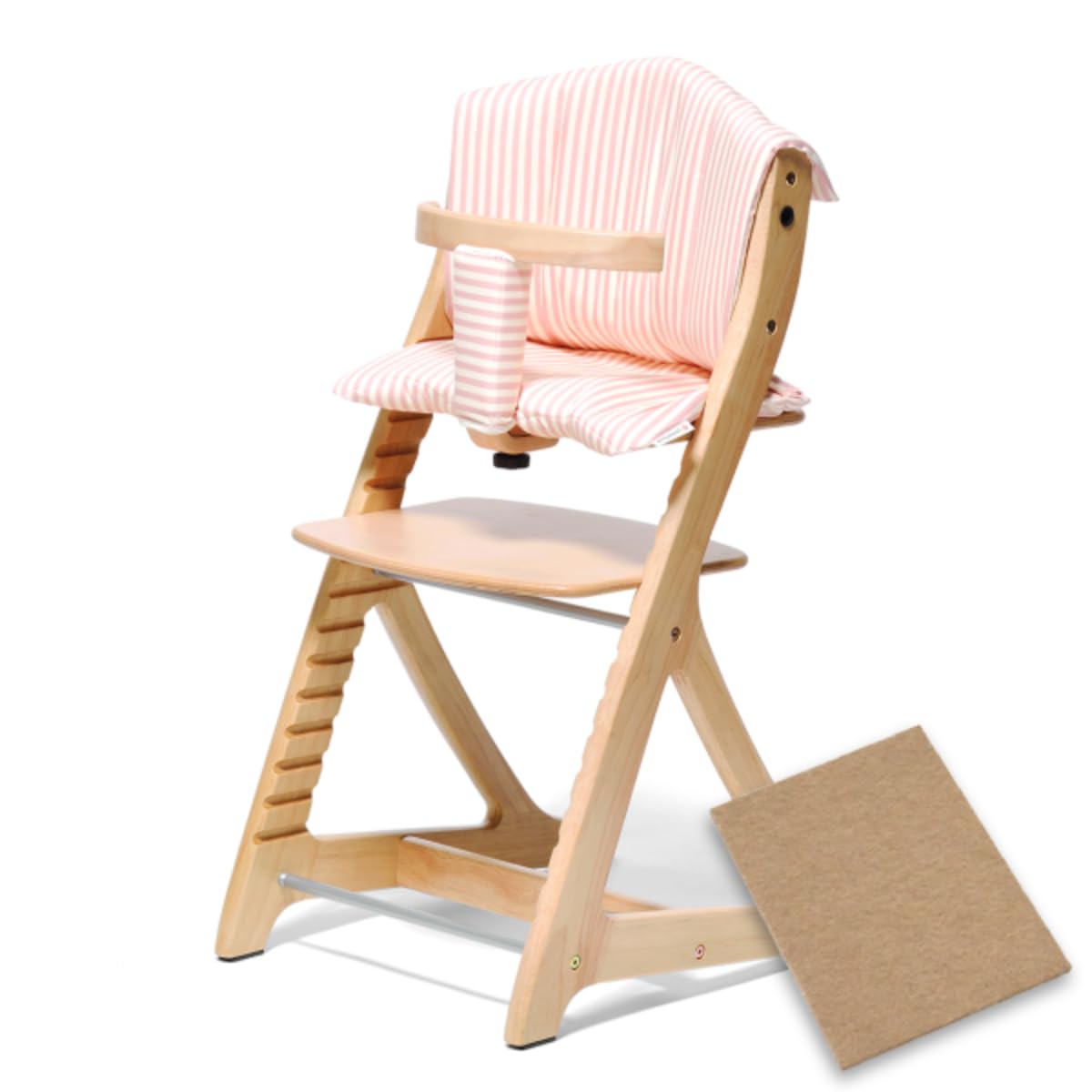 Amazon | [フェルト付き] ベビーチェア キッズチェア すくすくスリム  