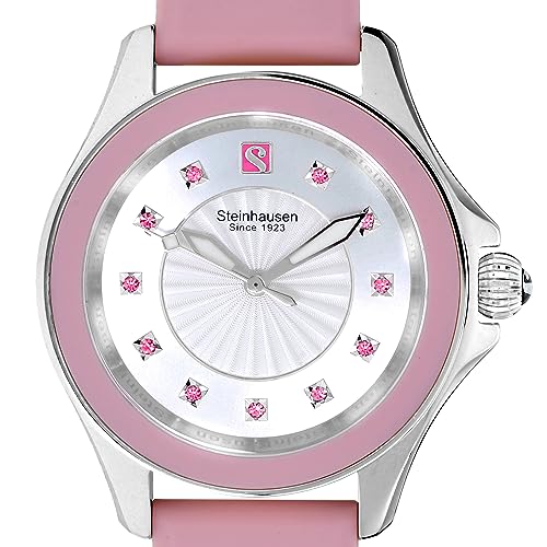 Arbon Collection Stainless Steel Pink Women's Watch with Extra Silicone Band2