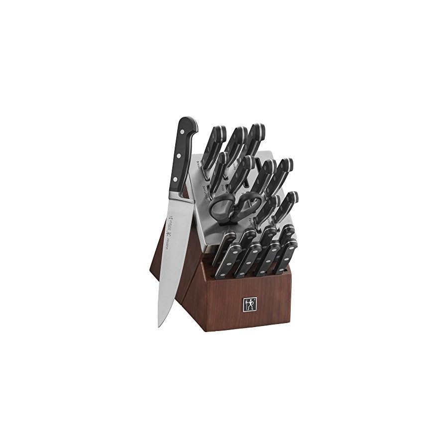 ZWILLING J.A. HENCKELS 31185-020 Self-Sharpening Knife Block Set,20pc