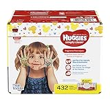 HUGGIES Simply Clean Refreshing Baby Wipes, Fragrance Free, 432 Sheets