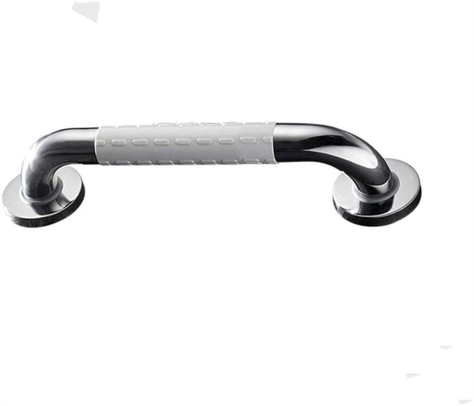 Maniglie per corrimano per Vasca da Bagno Maniglioni per WC Anziani Corrimano Accessibile Disabili Corrimano in Acciaio inox/Bianco/68 cm