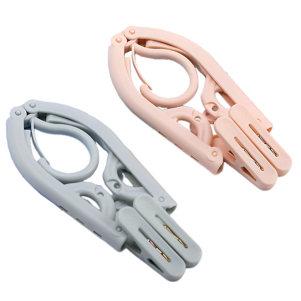 Effortless Packing and Drying: Anti-Falling Essential Travel Hangers with Detachable Clip and Accessories for Your Next Cruise