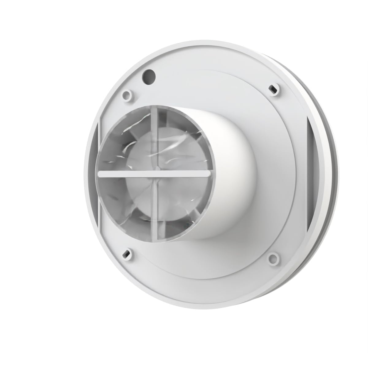 plikc - WIFI wall fan with axial extraction series Ario W with moisture sensor and timer - 100% Made in Italy wall grille (gold 98, white