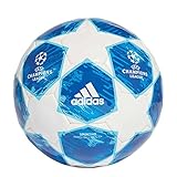 adidas finale18 SPOR, balón Unisex – Adulto, Blanco/fooblu/brcyan, 5