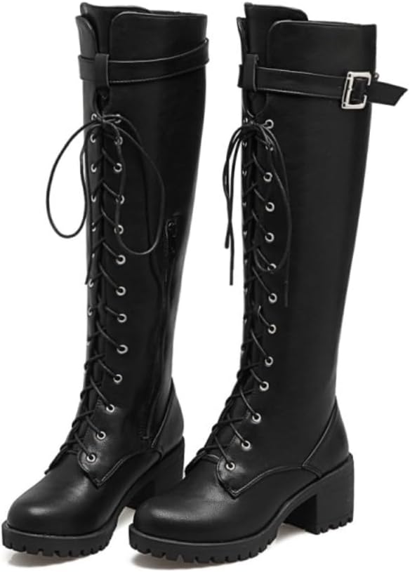 Futaba Sakura Boots Cosplay Shoes for Game High Heel Black Shoes Cos Halloween Women Custom Made Anime