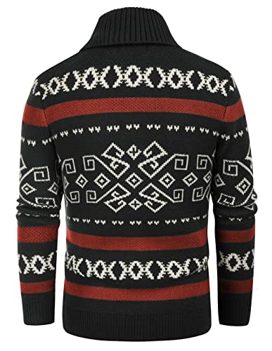 Pull à friser décontracté homme en maille texturée premium - 4