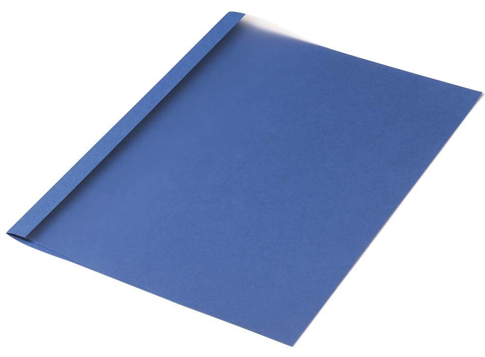 50 LMG Thermo - Bindemappen Leinenstruktur / blau / 3,0 mm / 20-30 Blatt / DIN A4