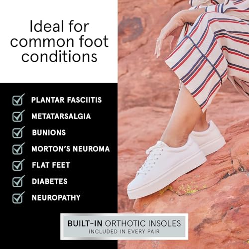 ABEO Jumpstreet Sneakers for Women | Arch Support Sneakers | Comfortable Women's Sneakers | Fashion Sneakers | Built-in Orthotic Insole4