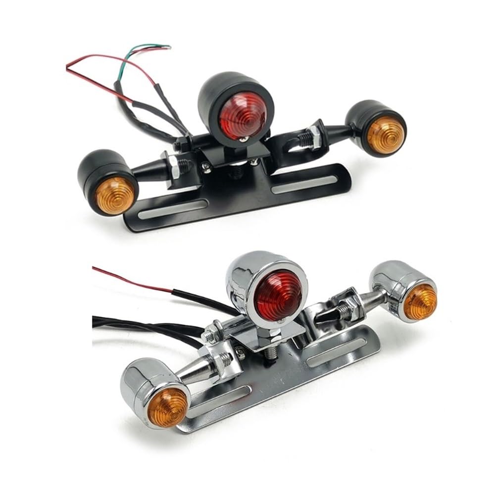 intermitentes led Para Motocicleta, Luz Trasera De Parada Y