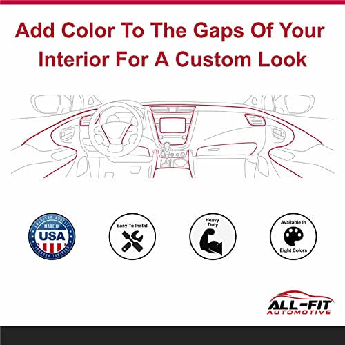 All-Fit Automotive Car Gap Filler – 10 Ft Carbon Fiber Trim Molding for Car Accessories Interior – Universal Car Interior Accessories for Dashboards, Panels, & Air Vents – Easy DIY Installation - Thumbnail 6