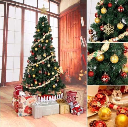 Arvore De Natal 1,8 Metros 320 Galhos Verde Pinheiro Pe de Ferro Cheia Grande