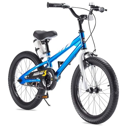 Royalbaby Freestyle Outdoor Children's Bicycle Dual Handbrakes Sporty Kid Bike with Kickstand and...