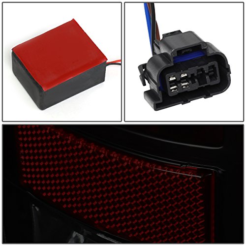 Image of DNA MOTORING TL-GMCSIE07-LED-BK-SM LED Tail Light Assembly Driver & Passenger Side [Compatible with 07-14 GMC Sierra 1500 2500HD 3500HD]