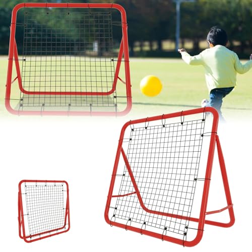ORHEYA Rete di Rimbalzo per Calcio 100x100x65cm