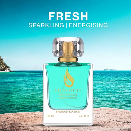 Image of Perfume Aqua De Blue 100ml Long-Lasting EDP Fresh Premium Fragrance
