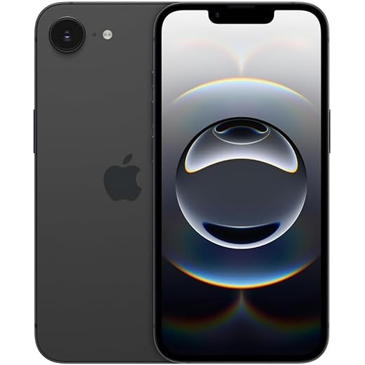 Apple iPhone 16e (128 GB) - Black with Face ID | Tax Paid | 2 Years Official Warranty