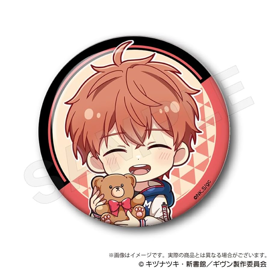 ギヴン　「海へ」 スタジオ雲雀 ラルケ　購入特典　原画缶バッジ 　真冬 ギヴン 「海へ」 スタジオ雲雀 ラルケ 購入特典 原画缶バッジ