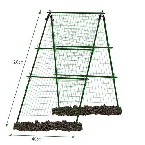 image for 7Queen Cucumber Trellis Garden Trellis Arch Trellis, Tall Metal Trelli