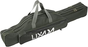 Husă portabilă pliabilă pentru lansetă Lixada, pentru exterior, 100 cm 130 cm 150 cm