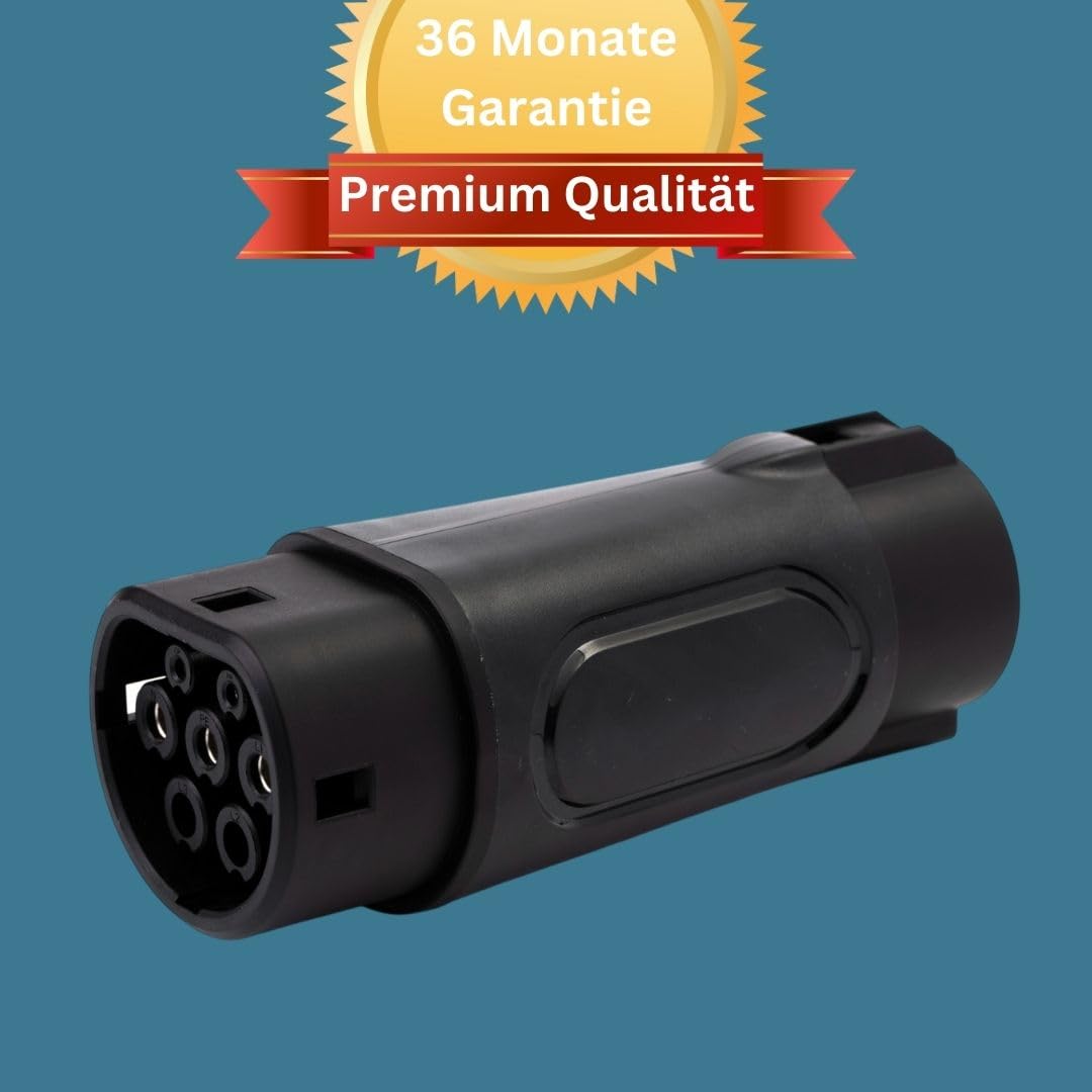 Adapter do ładowania typu 1 na typ 2 EV – konwerter do samochodów z wtyczką typu 2, IEC62196 rozwiązanie typu Plug and Play