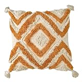 Taie d'oreiller à pompons : parfaite pour la maison, la voiture, le café, peut également être utilisée comme cadeau parfait pour vos familles et amis, housse de coussin de style bohème